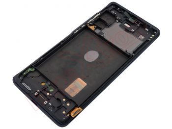 Service pack full screen SUPER AMOLED with Cloud Navy frame for Samsung Galaxy S20 FE 5G, SM-G781